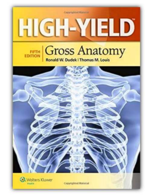 High-Yield Gross Anatomy 5th Edition