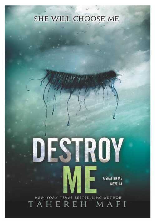 Destroy Me By Tahereh Mafi