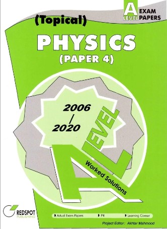 Redspot A Level Physics Paper 4 P4 Topical 2023 Edition