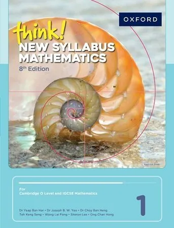 Think New Syllabus Mathematics 1 8th edition