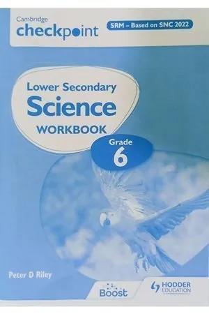 Cambridge Checkpoint Lower Secondary Science Workbook 6 (SNC)