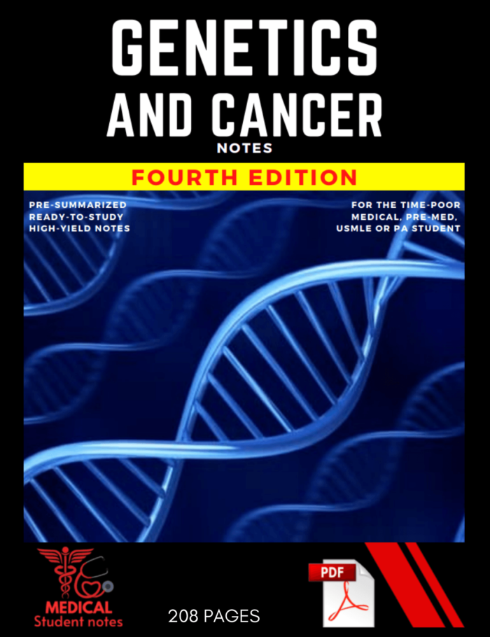 GENETICS AND CANCER NOTES FOURTH EDITION